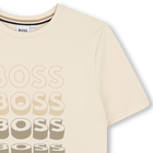 T-shirt met korte mouwen BOSS 
                    BOY