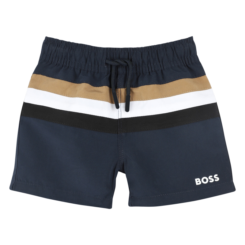 Short de bain rayé BOSS 
                        GARCON