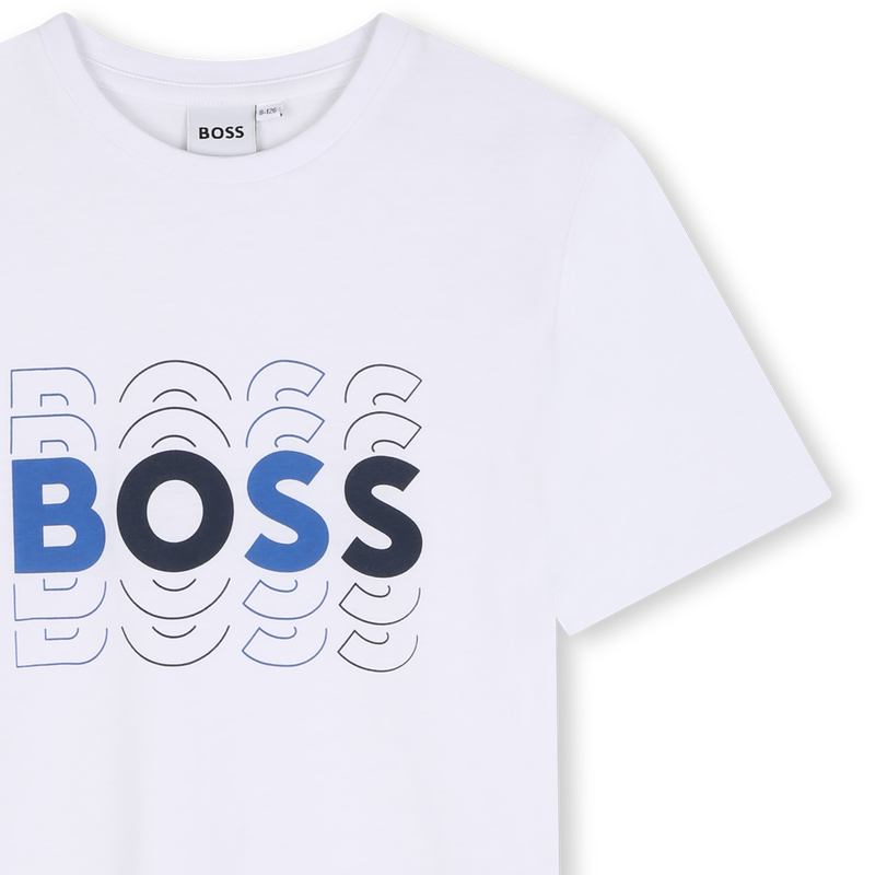 ENSEMBLE T-SHIRT + BERMUDA BOSS 
                        GARCON