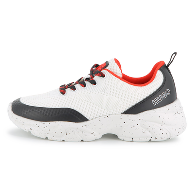 SNEAKERS MET VETERS HUGO BOY