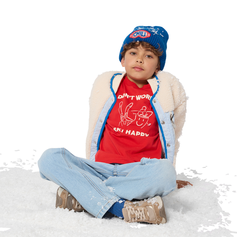 Tee-shirt manches courtes KIDS AROUND 
                        GARCON
