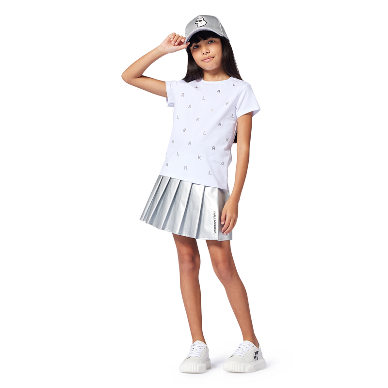 Casquette r&eacute;glable avec badge KARL LAGERFELD KIDS 
                        FILLE