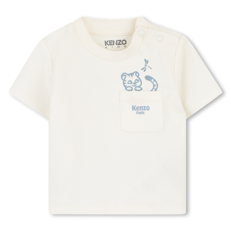 ENSEMBLE T-SHIRT ET SALOPETTE KENZO KIDS 
                        GARCON