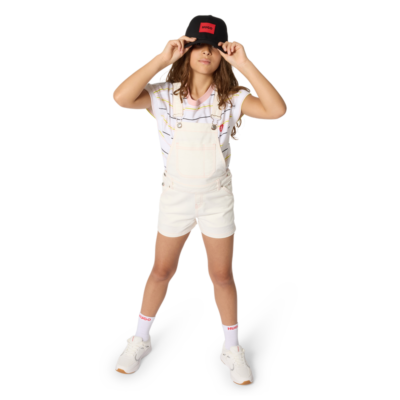SALOPETTE SHORT HUGO 
                        FILLE