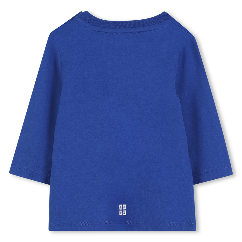 T-shirt met drukknoopsluiting GIVENCHY 
                        BOY