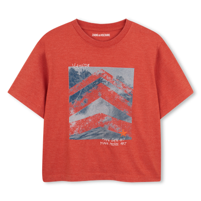 T-SHIRT MET KORTE MOUWEN ZADIG & VOLTAIRE BOY