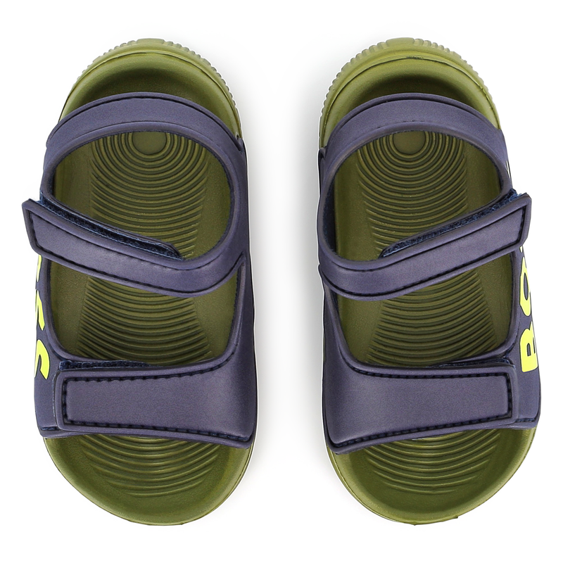Sandales &agrave; fermeture par bandes auto agrippantes BOSS 
                        GARCON