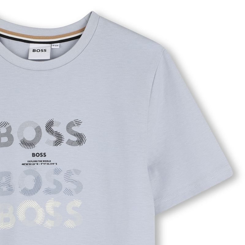 Tee-shirt manches courtes BOSS 
                        GARCON