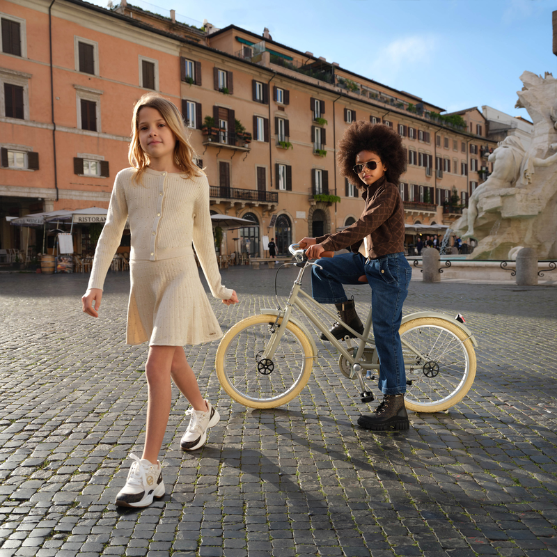 Korte plooirok MICHAEL KORS 
                        GIRL