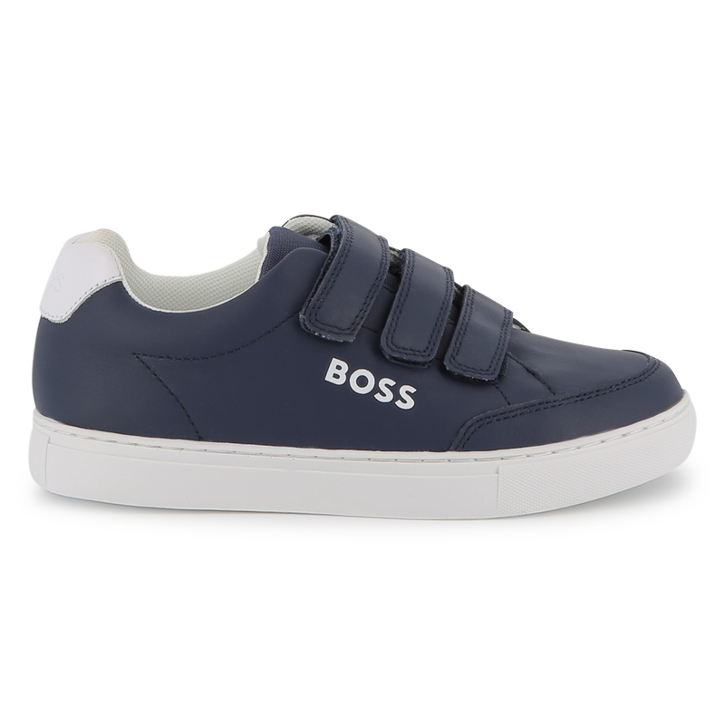 Baskets en cuir de vachette BOSS 
                        GARCON