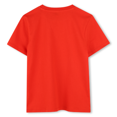 Katoenen T-shirt, korte mouwen KENZO KIDS BOY