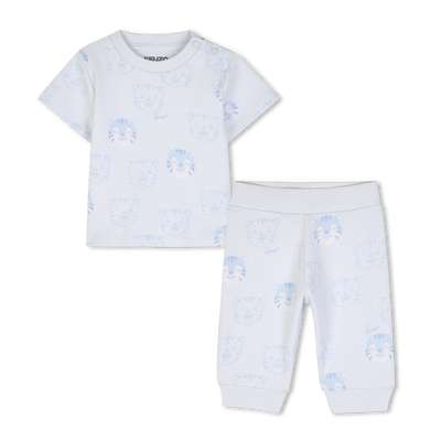Ensemble tee-shirt et pantalon KENZO KIDS GARCON