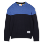 Pull en tricot, INDIGO BLUE, hi-res