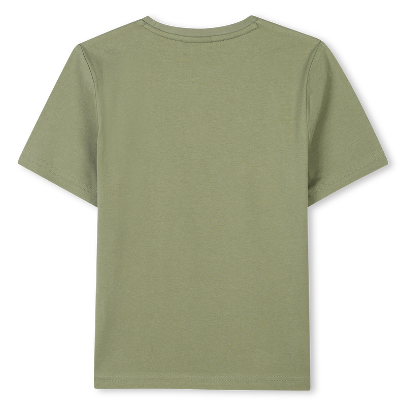 Katoenen T-shirt korte mouwen BOSS 
                        BOY