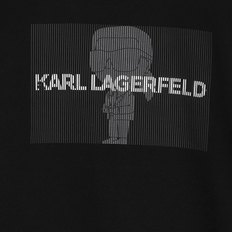 Sweat-shirt molletonn&eacute; KARL LAGERFELD KIDS 
                        GARCON