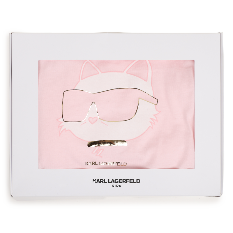 GEWATTEERDE DEKEN KARL LAGERFELD KIDS 
                        GIRL