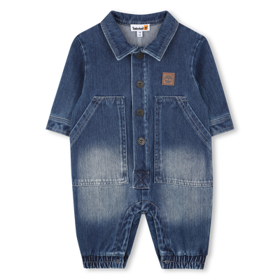 Stretch gebreide denim jumpsuit TIMBERLAND BOY
