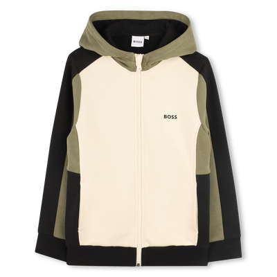 Cardigan &agrave; capuche BOSS GARCON