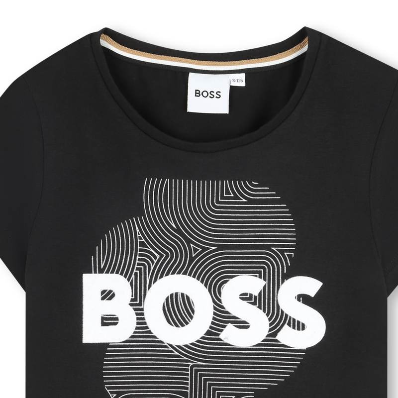 T-shirt met korte mouwen BOSS 
                        GIRL