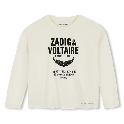 Tee-shirt manches longues ZADIG VOLTAIRE FILLE