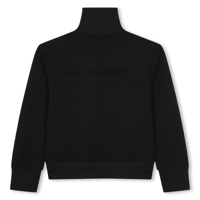 Cardigan de jogging zipp&eacute; KARL LAGERFELD KIDS GARCON