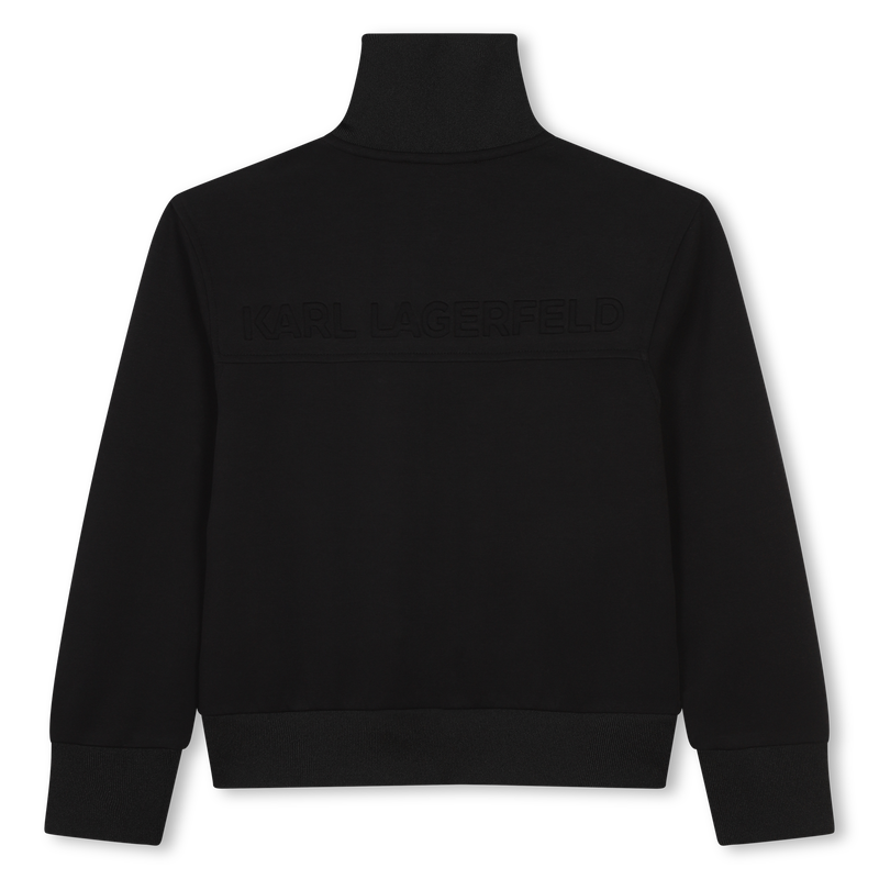 Cardigan de jogging zipp&eacute; KARL LAGERFELD KIDS 
                        GARCON