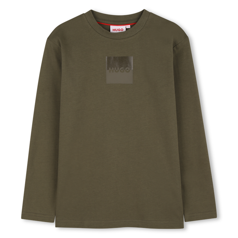 T-shirt met lange mouwen HUGO 
                        BOY