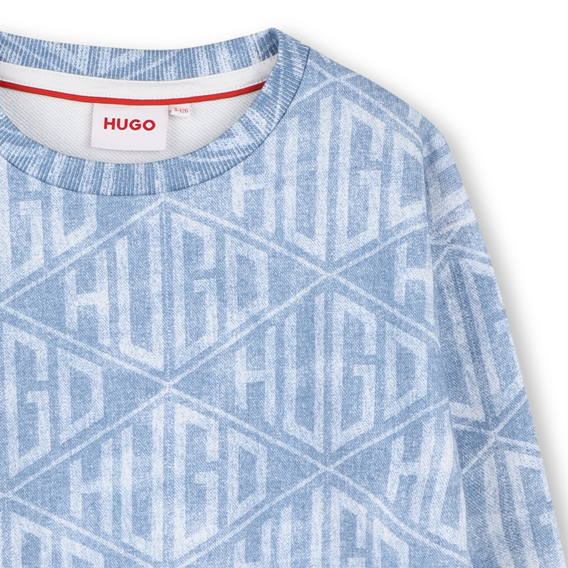 Sweat-shirt en molleton HUGO 
                        GARCON