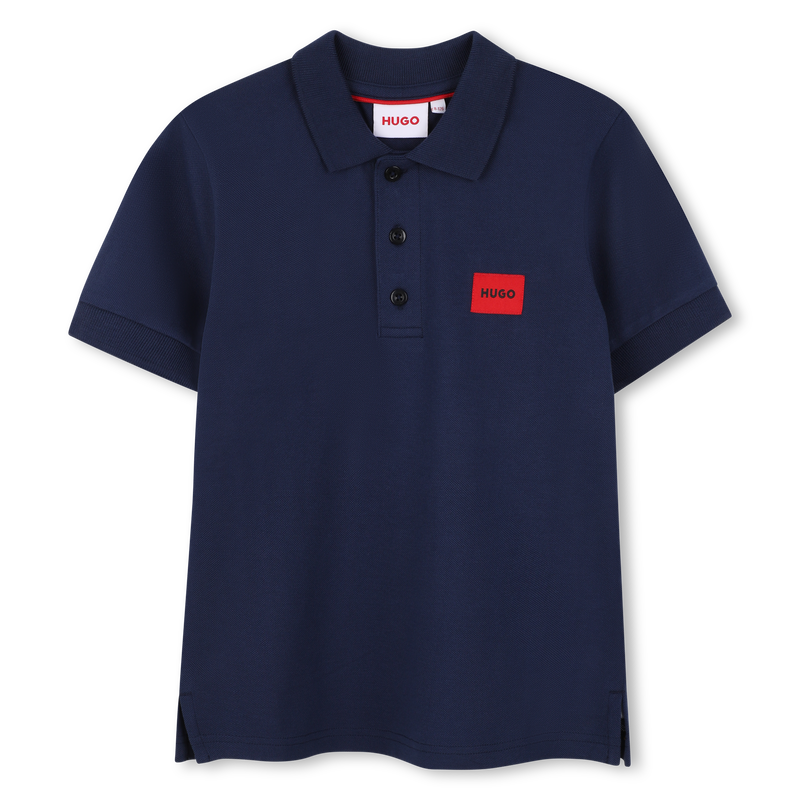POLOSHIRT MET KORTE MOUWEN HUGO 
                        BOY