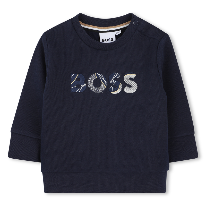 Pull col rond BOSS 
                        GARCON