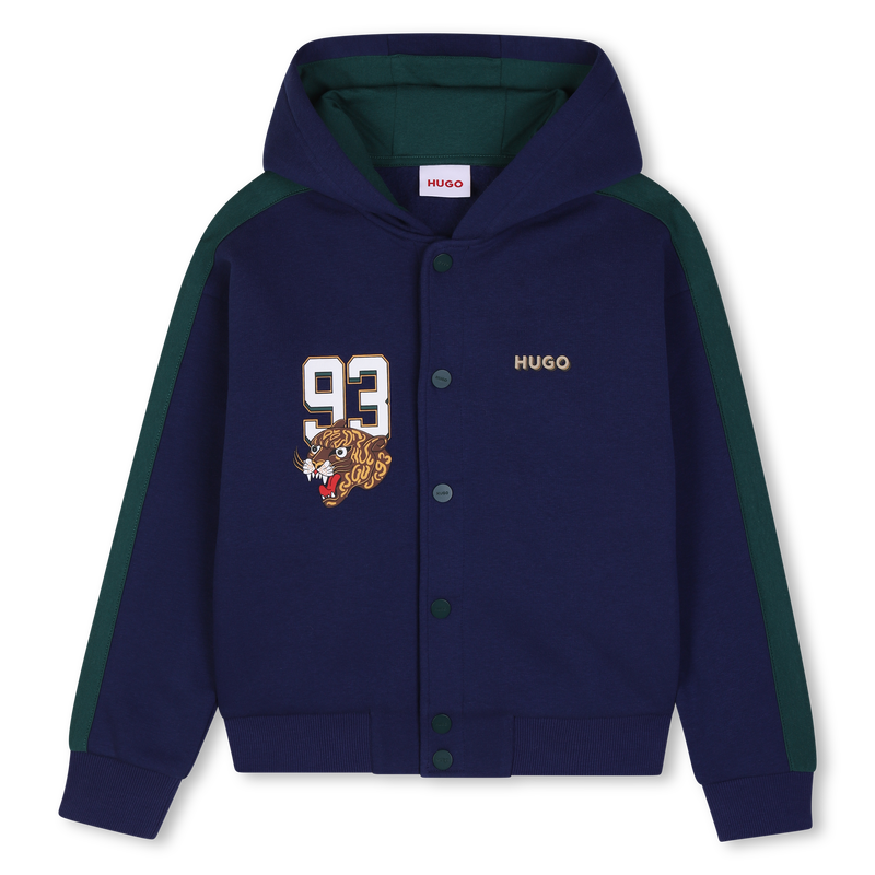 CARDIGAN MOLLETON HUGO 
                        GARCON