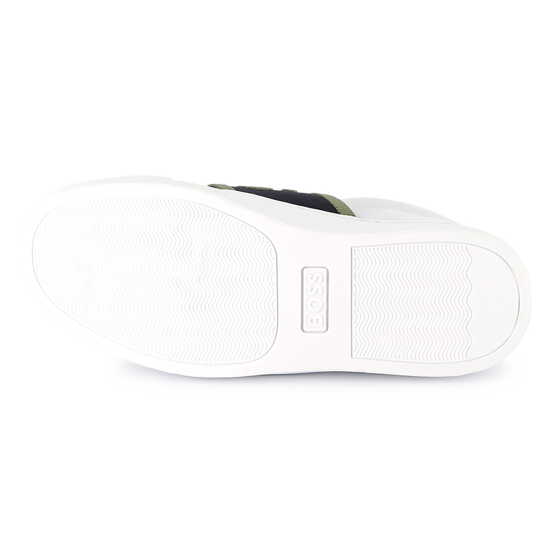 Sneakers van twee materialen BOSS 
                        BOY