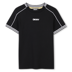 T-shirt avec bandes color&eacute;es DKNY 
                    UNISEXE