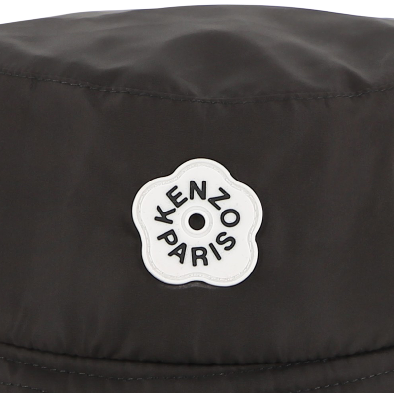 Bucket hat met badge KENZO KIDS 
                        UNISEX