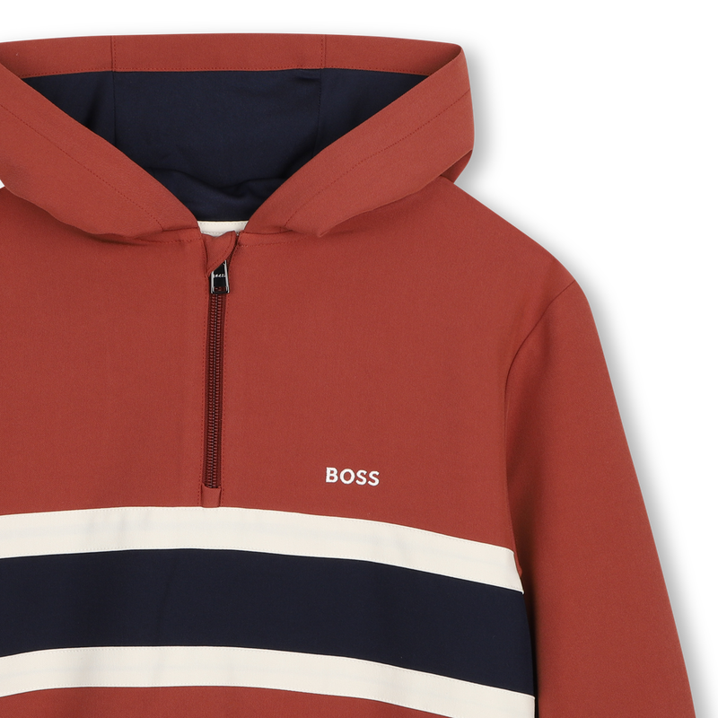 Sweat-shirt &agrave; capuche BOSS 
                        GARCON