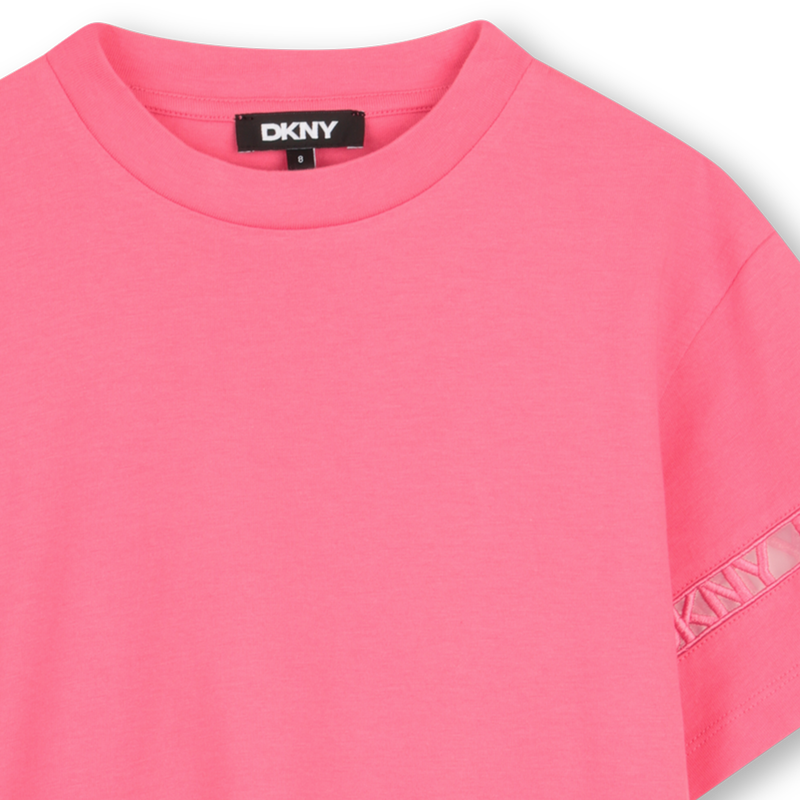 ROBE T-SHIRT DKNY 
                        FILLE