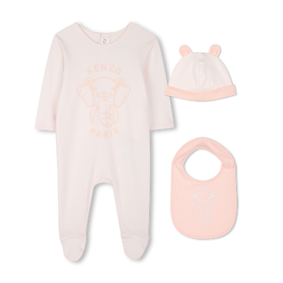 Ensemble pyjama + bonnet + bavoir KENZO KIDS UNISEXE