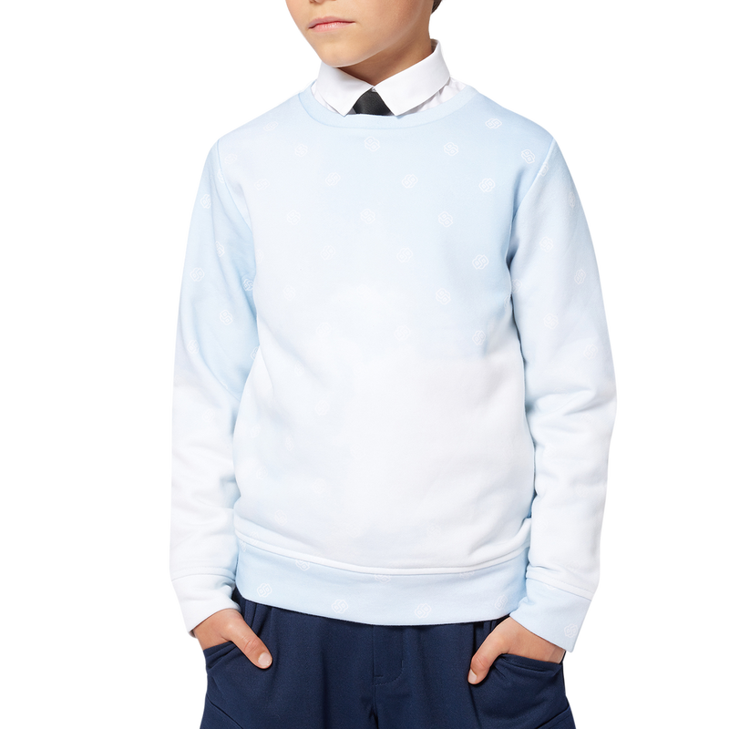 Sweat-shirt imprim&eacute; BOSS 
                        GARCON