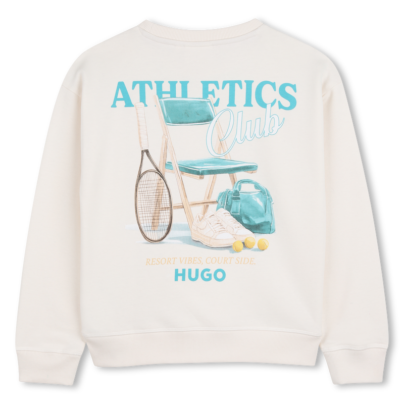 FLEECE SWEATSHIRT HUGO 
                        BOY