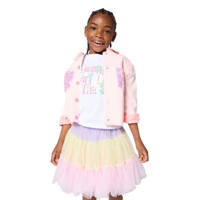 T-SHIRT MET KORTE MOUWEN BILLIEBLUSH GIRL