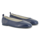 Ballerine en cuir de ch&egrave;vre KENZO KIDS 
                    FILLE