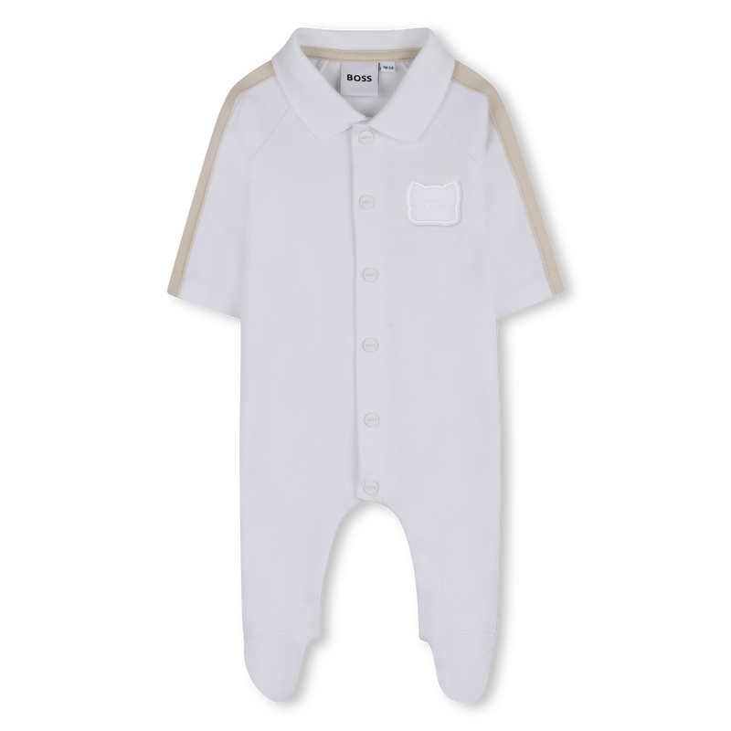 PYJAMA MET DRUKKNOOPSLUITING BOSS 
                        BOY