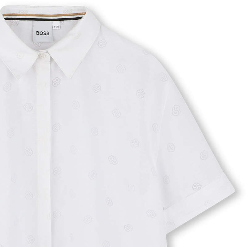 Chemise &agrave; manches courtes BOSS 
                        FILLE