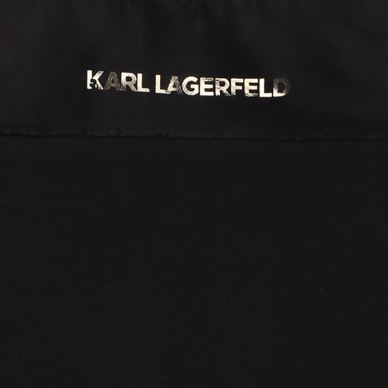 Sweatshirt met organza KARL LAGERFELD KIDS 
                        GIRL