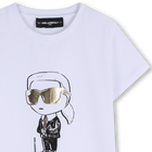 T-shirt met korte mouwen KARL LAGERFELD KIDS 
                    GIRL