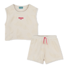 D&eacute;bardeur et short KENZO KIDS 
                    FILLE