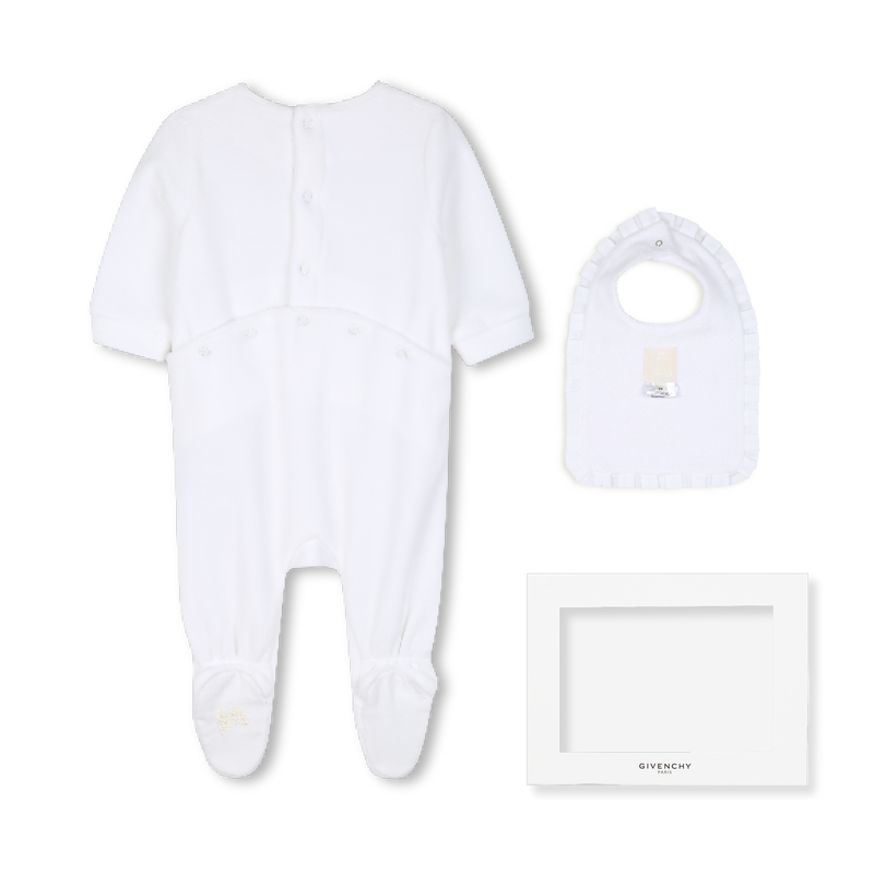 Ensemble pyjama et bavoir GIVENCHY 
                        FILLE