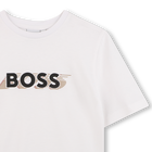 T-SHIRT KORTE MOUWEN BOSS 
                    JONGEN