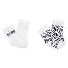 Set van 2 paar gebreide sokken KENZO KIDS 
                    UNISEX