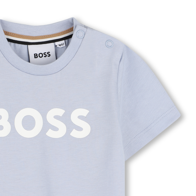 T-shirt met korte mouwen BOSS 
                        BOY